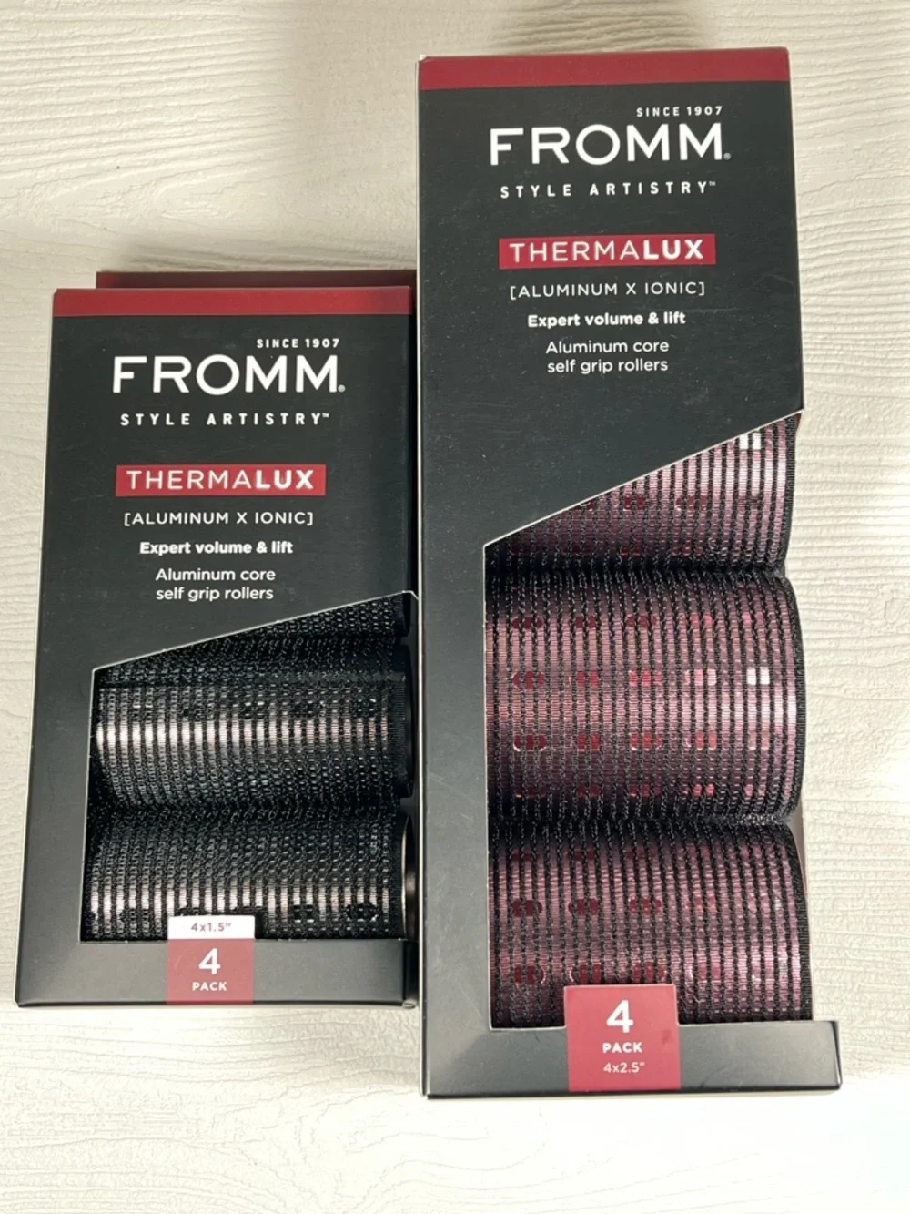 Fromm Thermalux Aluminum Self Grip Professional Hair Rollers